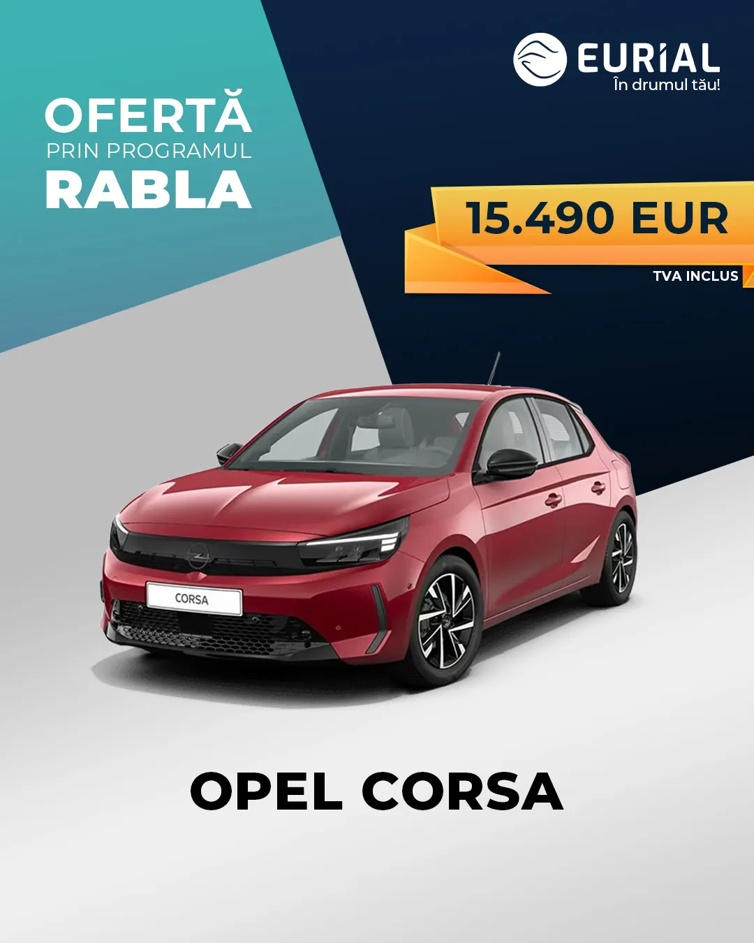 Ofertă Rabla Opel Corsa — de la 15.490 EUR TVA inclus